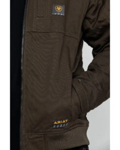 Ariat Men's Rebar Dura Canvas Zip-Front Work Jacket - Big & Tall 12 Ariat Men's Rebar Dura Canvas Zip-Front Work Jacket - Big & Tall -Western Cowboy Equipment Store 2000282158 342 P4