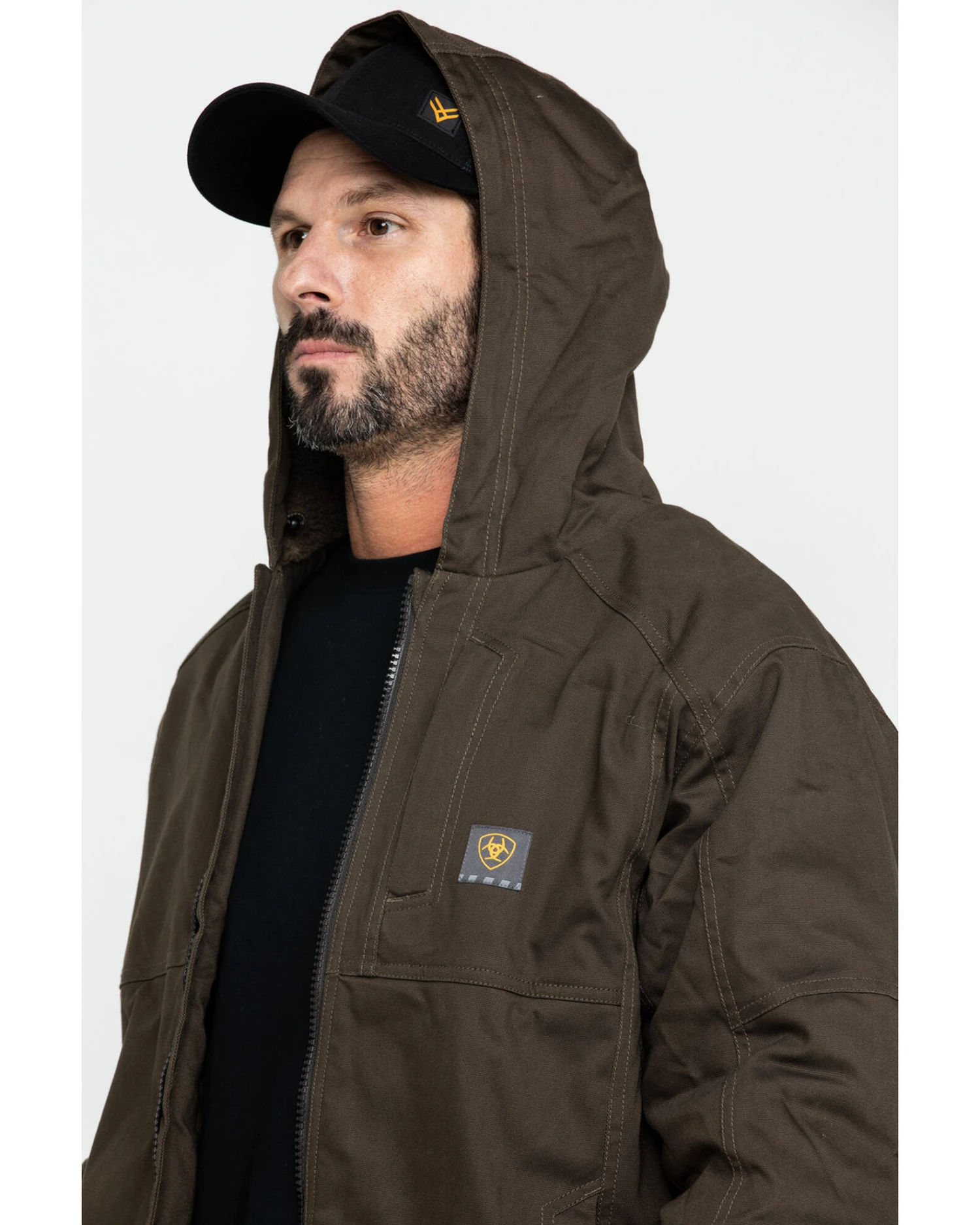 Ariat Men's Rebar Dura Canvas Zip-Front Work Jacket - Big & Tall 3 Ariat Men's Rebar Dura Canvas Zip-Front Work Jacket - Big & Tall