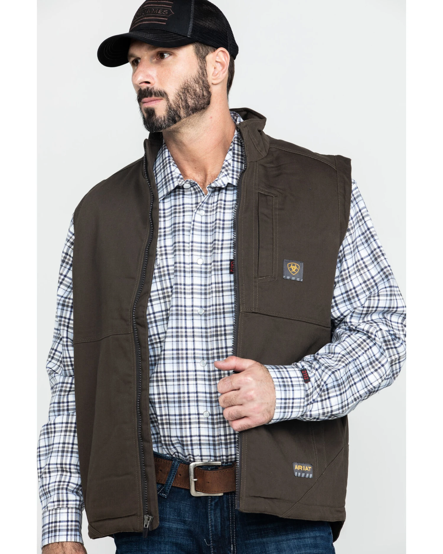 Ariat Men's Wren Rebar Duracanvas Work Vest 4 Ariat Men's Wren Rebar Duracanvas Work Vest - Image 2