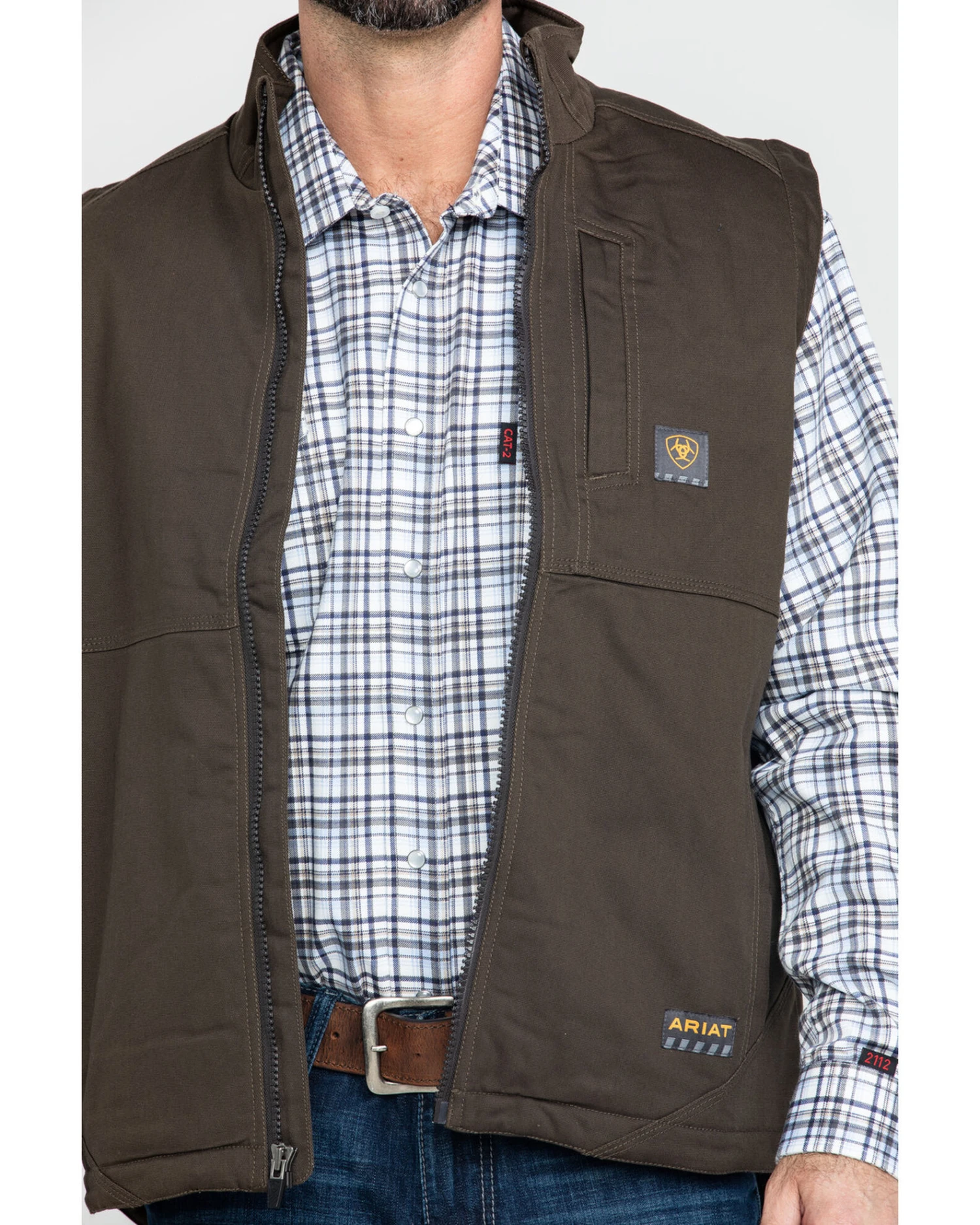 Ariat Men's Wren Rebar Duracanvas Work Vest 3 Ariat Men's Wren Rebar Duracanvas Work Vest