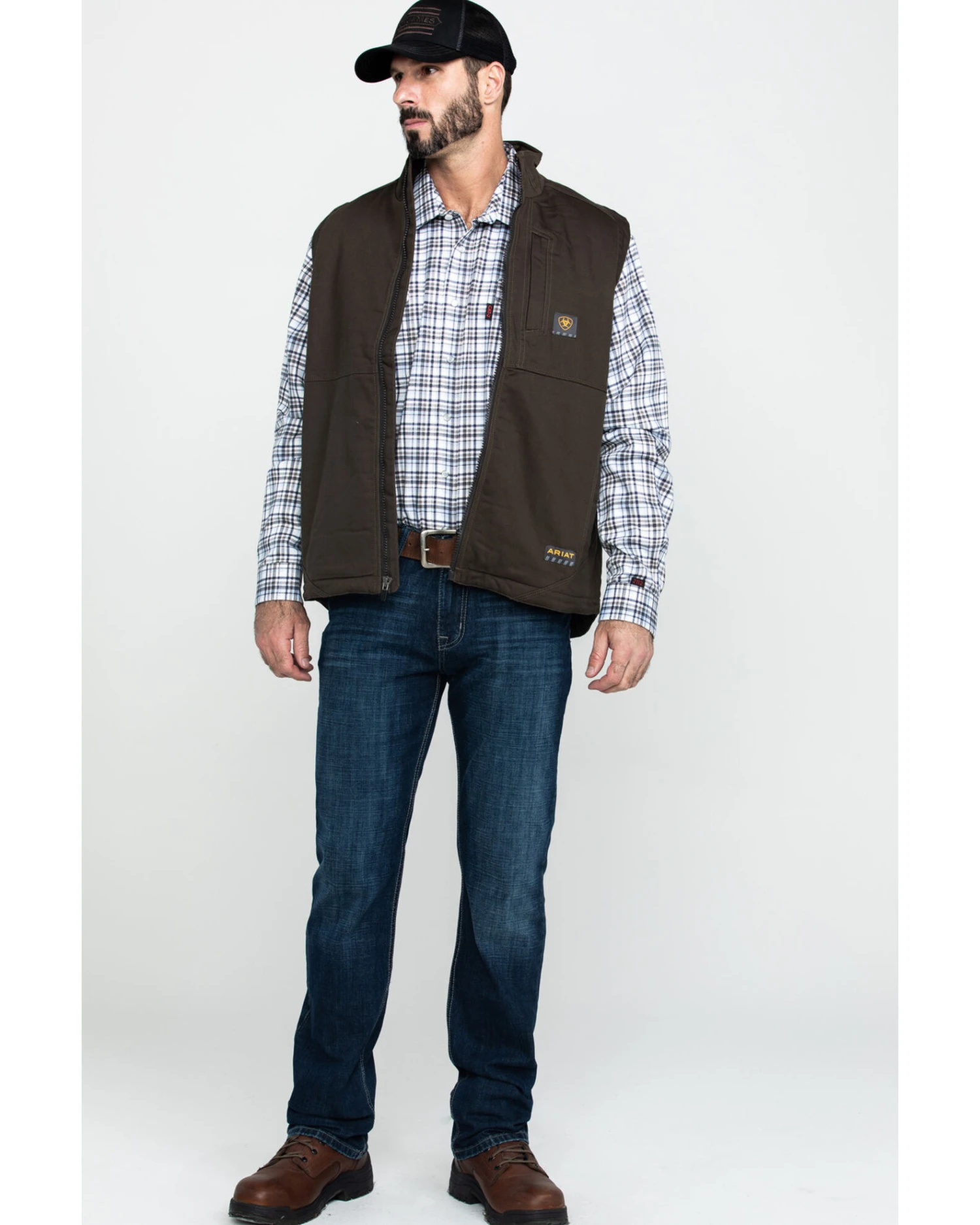 Ariat Men's Wren Rebar Duracanvas Work Vest 6 Ariat Men's Wren Rebar Duracanvas Work Vest - Image 4