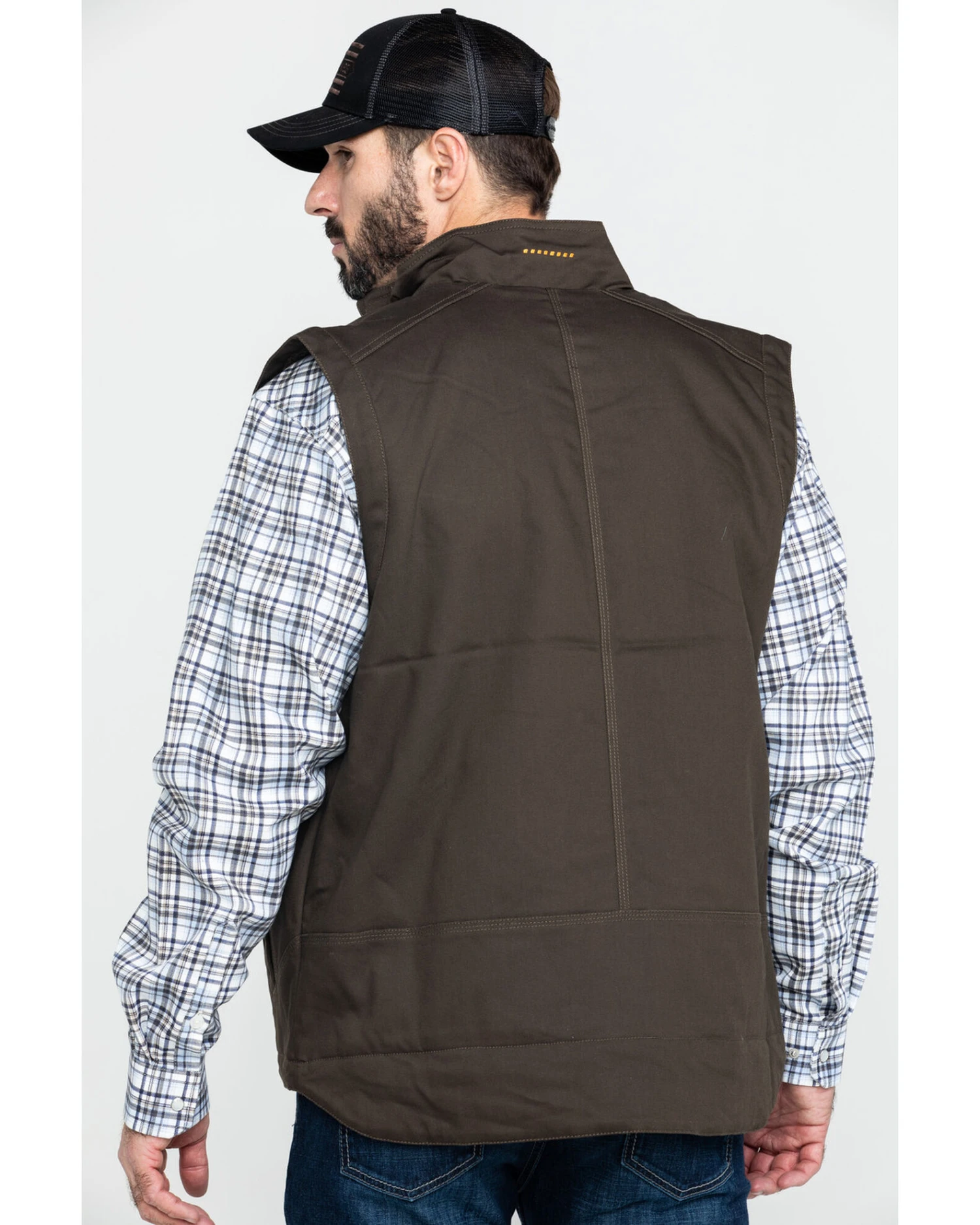 Ariat Men's Rebar Duracanvas Work Vest - Big & Tall 6 Ariat Men's Rebar Duracanvas Work Vest - Big & Tall - Image 4