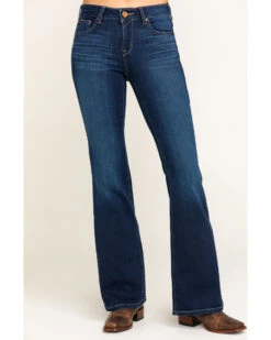 Ariat Women's Dark Ultra Stretch Flare Katie Jeans 12 Ariat Women's Dark Ultra Stretch Flare Katie Jeans -Western Cowboy Equipment Store 2000282169 400 P2