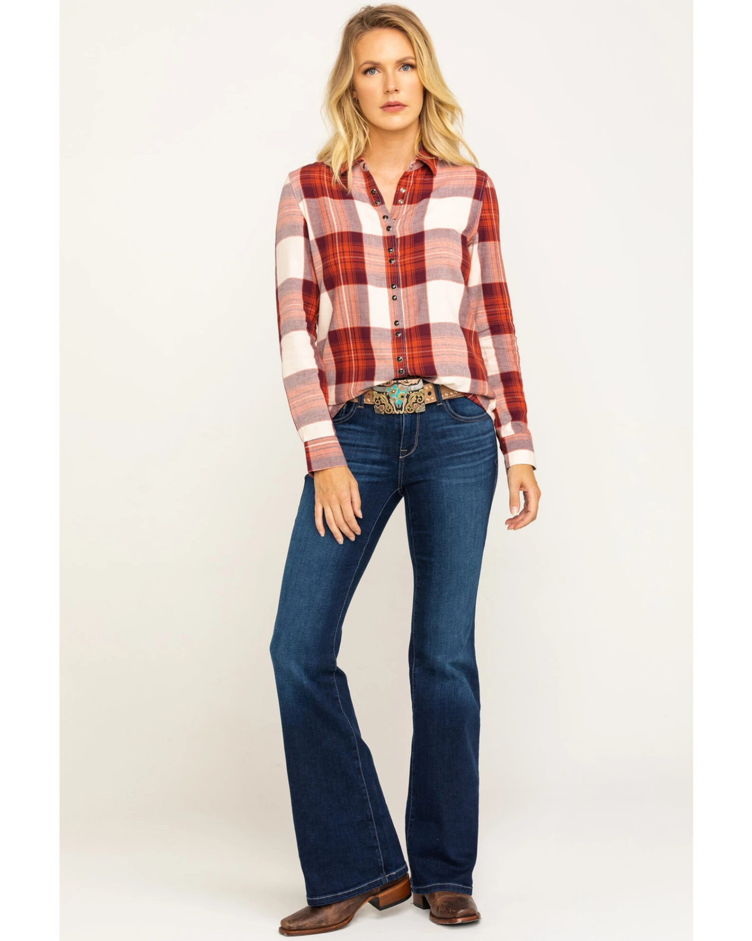 Ariat Women's Dark Ultra Stretch Flare Katie Jeans 3 Ariat Women's Dark Ultra Stretch Flare Katie Jeans