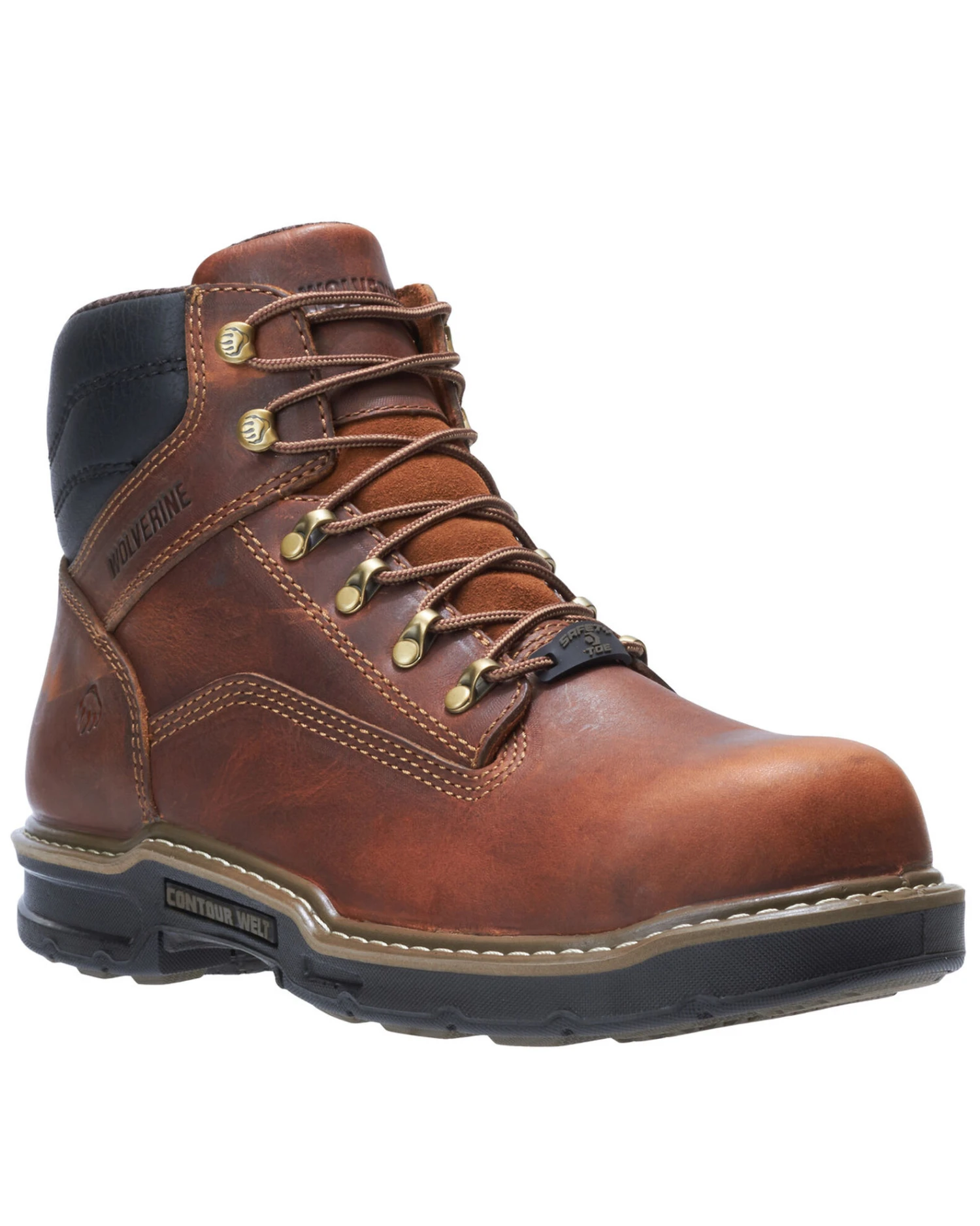 Wolverine Men's Raider II Work Boots - Soft Toe 5 Wolverine Men's Raider II Work Boots - Soft Toe - Image 3