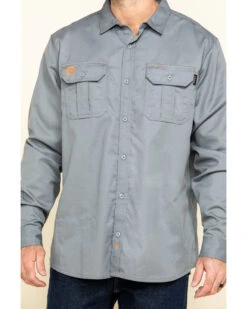 Hawx Men's FR Long Sleeve Work Shirt - Big