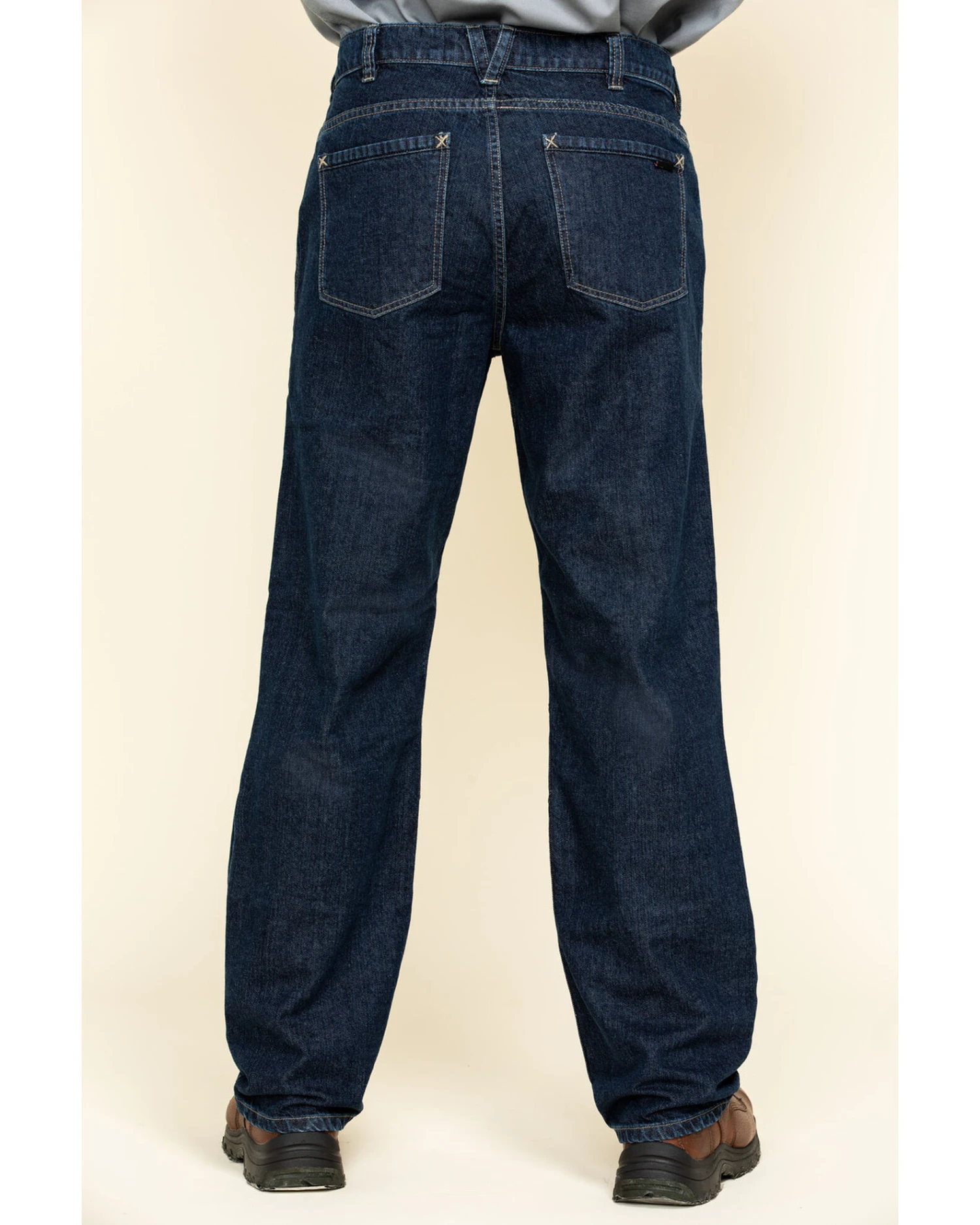 Hawx Men's FR Denim Straight Work Jeans 6 Hawx Men's FR Denim Straight Work Jeans - Image 4