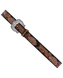 Tony Lama Women's Delheart Daisy Western Belt 6 Tony Lama Women's Delheart Daisy Western Belt -Western Cowboy Equipment Store 2000285376 001 P3