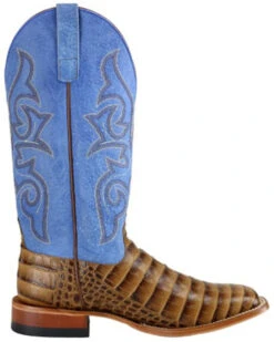 Horse Power Men's Toasted Caiman Print Western Boots - Square Toe 9 Horse Power Men's Toasted Caiman Print Western Boots - Square Toe -Western Cowboy Equipment Store 2000285899 280 P2