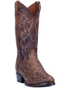 Dan Post Men's Manning Exotic Python Western Boots - Medium Toe -Western Cowboy Equipment Store 2000285914 200 P1