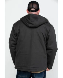 Wolverine Men's Worksite Stretch Canvas Hooded Work Jacket