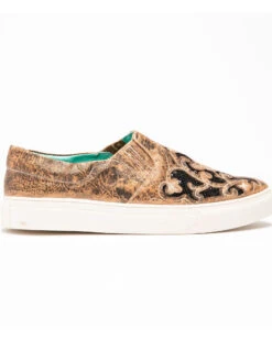 Corral Women's Floral Embroidered Glitter Inlay Sneakers 13 Corral Women's Floral Embroidered Glitter Inlay Sneakers -Western Cowboy Equipment Store 2000288157 001 P2