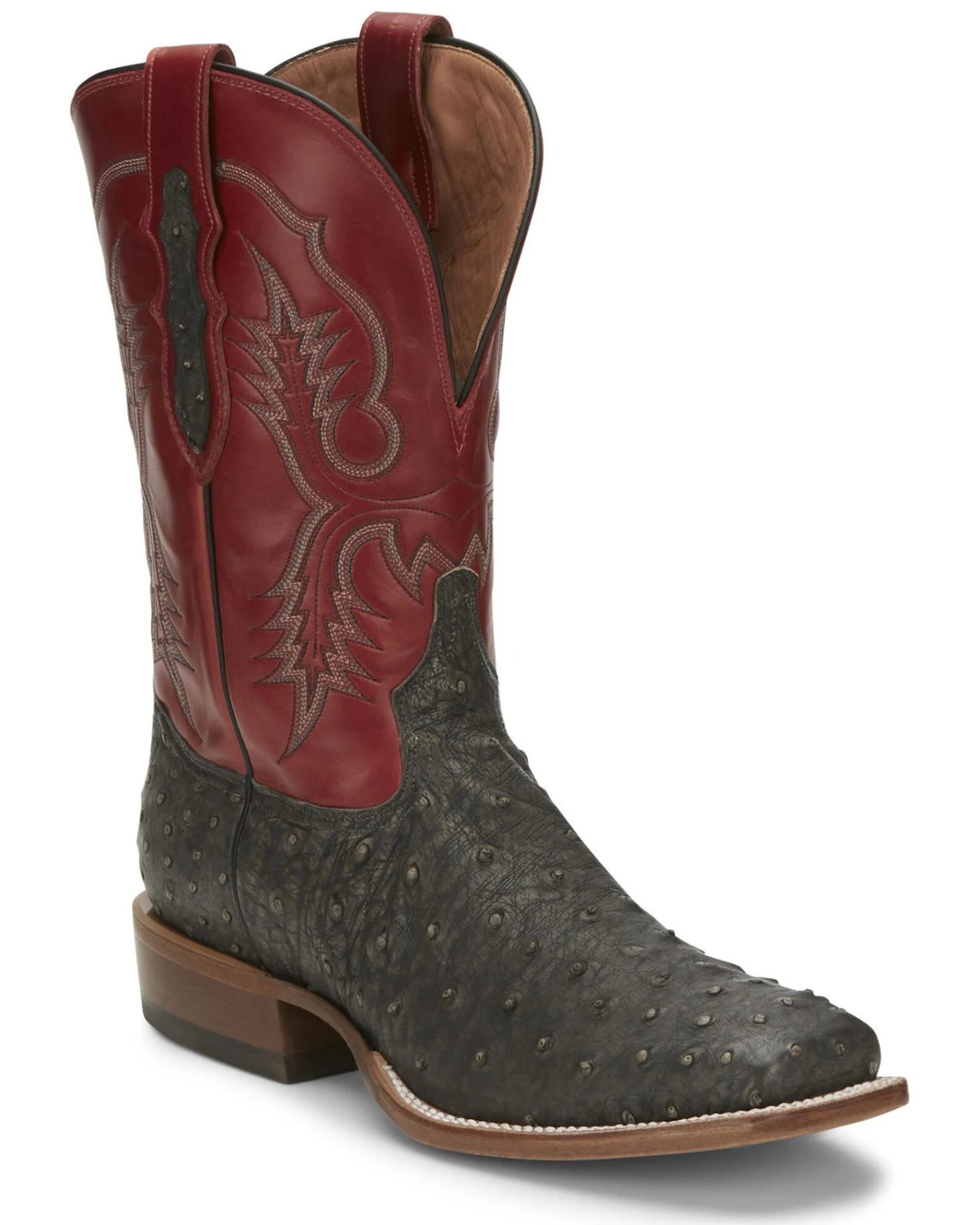 Tony Lama Men's Augustus Western Boots - Broad Square Toe 4 Tony Lama Men's Augustus Western Boots - Broad Square Toe - Image 2