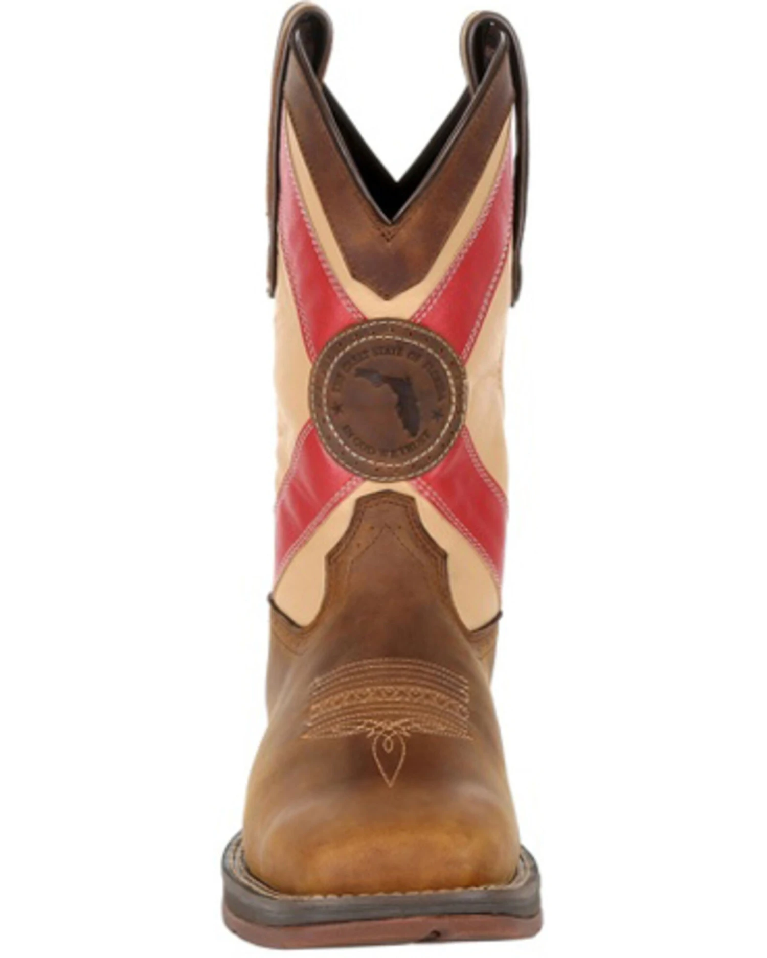 Durango Men's Florida State Flag Western Performance Boots - Square Toe 3 Durango Men's Florida State Flag Western Performance Boots - Square Toe
