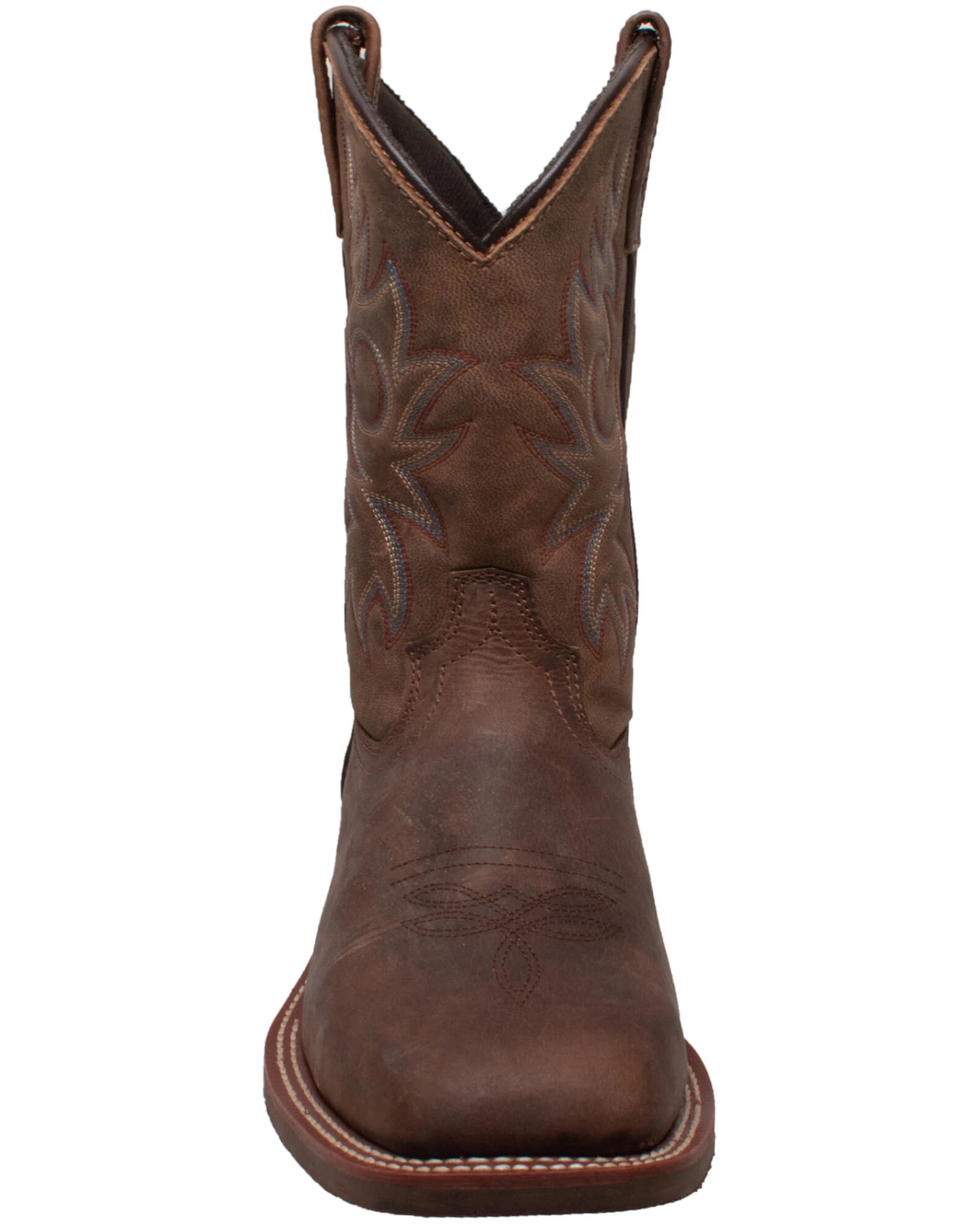 Ad Tec Men's Oiled Western Boots - Square Toe 3 Ad Tec Men's Oiled Western Boots - Square Toe