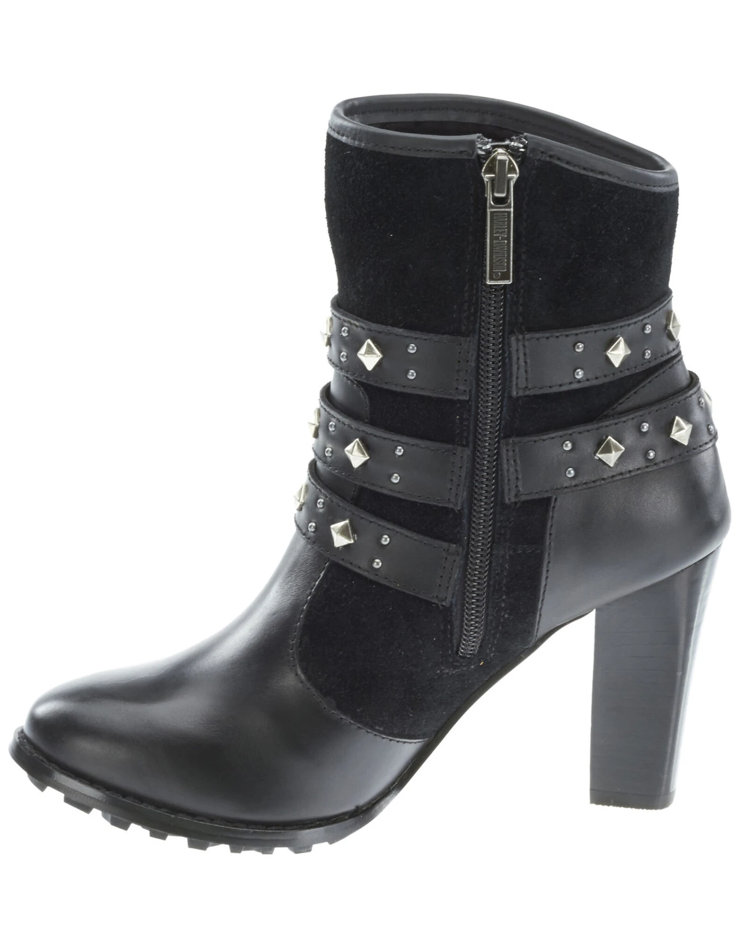 Harley Davidson Women's Abbey Moto Boots - Round Toe 9 Harley Davidson Women's Abbey Moto Boots - Round Toe - Image 7