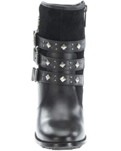 Harley Davidson Women's Abbey Moto Boots - Round Toe 11 Harley Davidson Women's Abbey Moto Boots - Round Toe -Western Cowboy Equipment Store 2000292263 001 P5