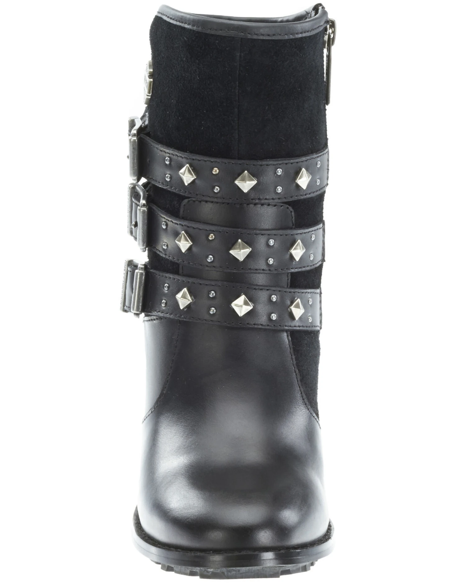 Harley Davidson Women's Abbey Moto Boots - Round Toe 5 Harley Davidson Women's Abbey Moto Boots - Round Toe - Image 3