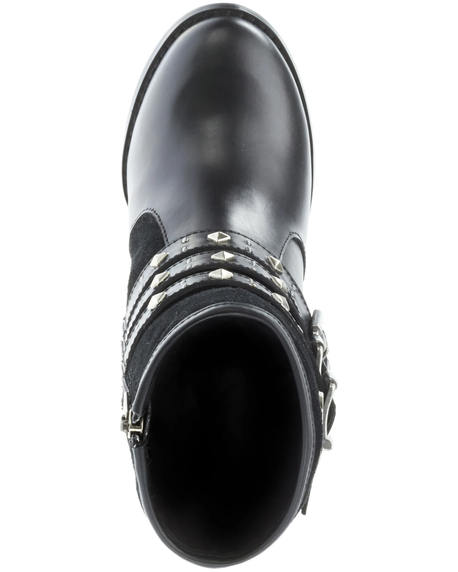 Harley Davidson Women's Abbey Moto Boots - Round Toe 3 Harley Davidson Women's Abbey Moto Boots - Round Toe