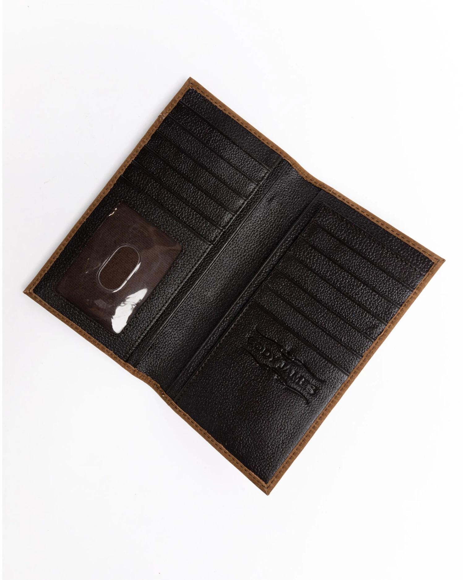 Cody James Men's Hair On Praying Cowboy Leather Checkbook Wallet 4 Cody James Men's Hair On Praying Cowboy Leather Checkbook Wallet - Image 2