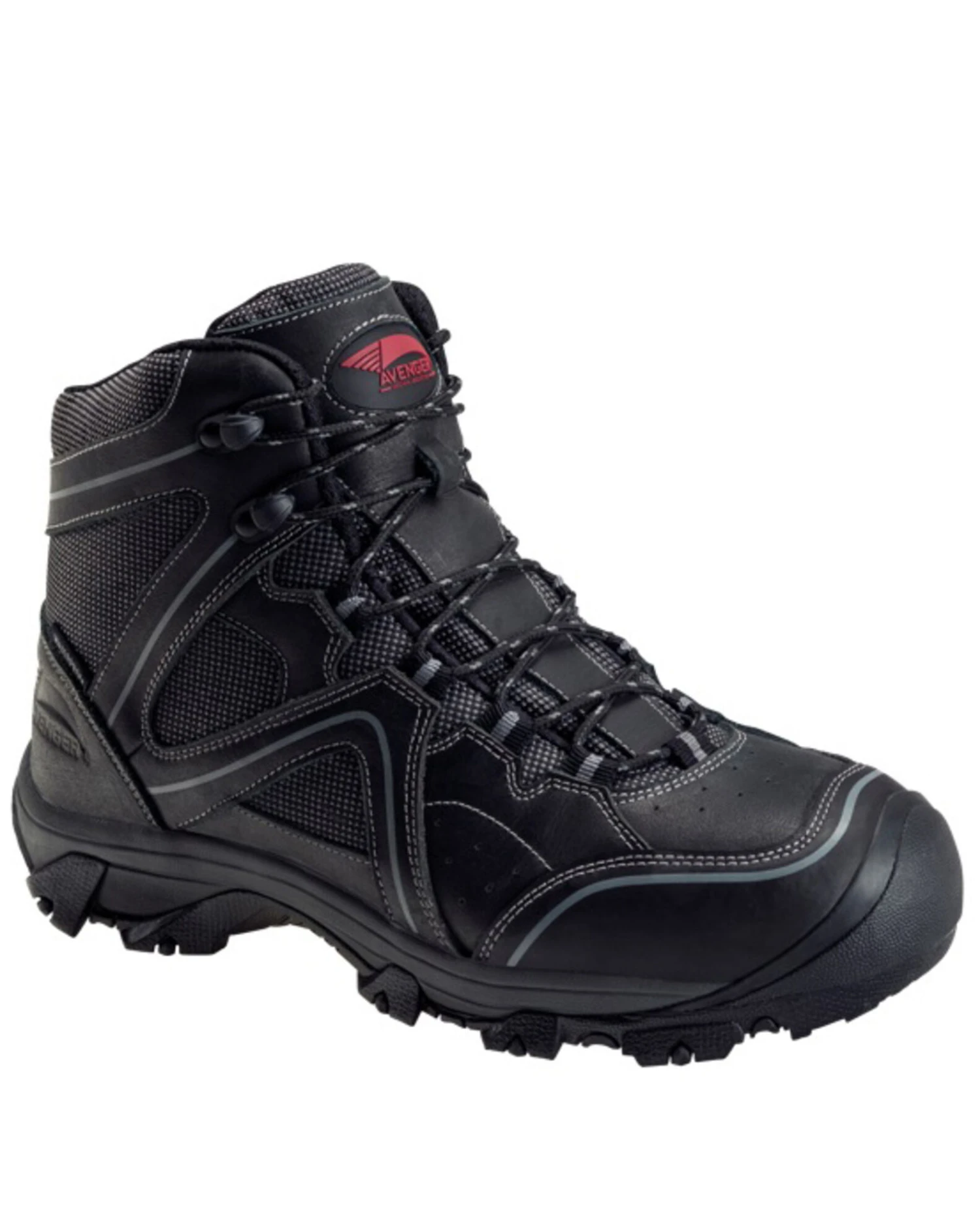Avenger Men's Crosscut Waterproof Work Boots - Steel Toe 3 Avenger Men's Crosscut Waterproof Work Boots - Steel Toe