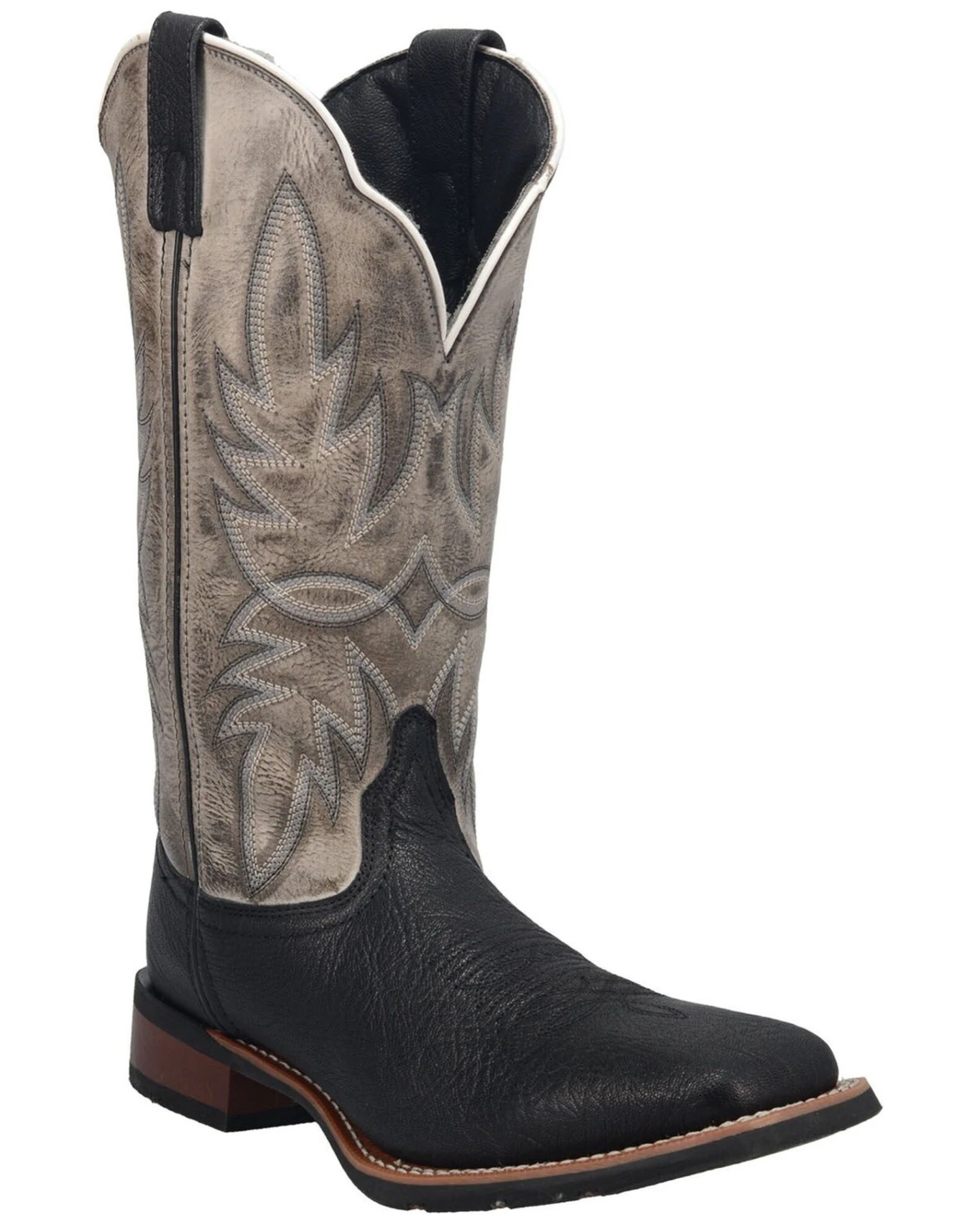 Laredo Men's Isaac Western Boots - Broad Square Toe 5 Laredo Men's Isaac Western Boots - Broad Square Toe - Image 3
