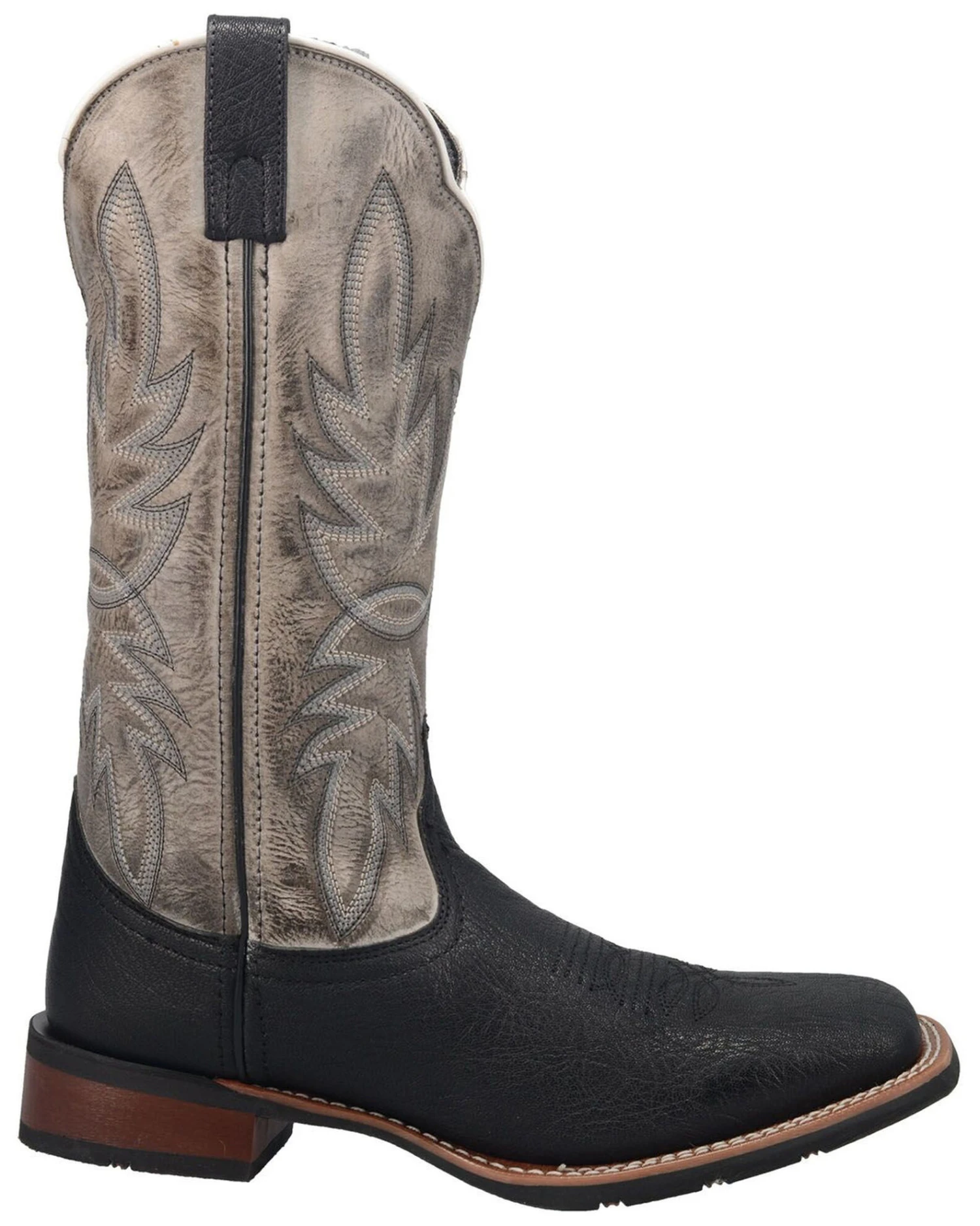 Laredo Men's Isaac Western Boots - Broad Square Toe 6 Laredo Men's Isaac Western Boots - Broad Square Toe - Image 4