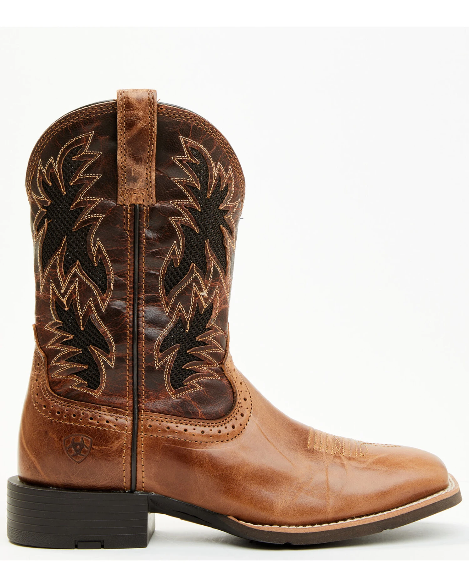 Ariat Men's Sport Cool VentTEK Western Performance Boots - Broad Square Toe 6 Ariat Men's Sport Cool VentTEK Western Performance Boots - Broad Square Toe - Image 4