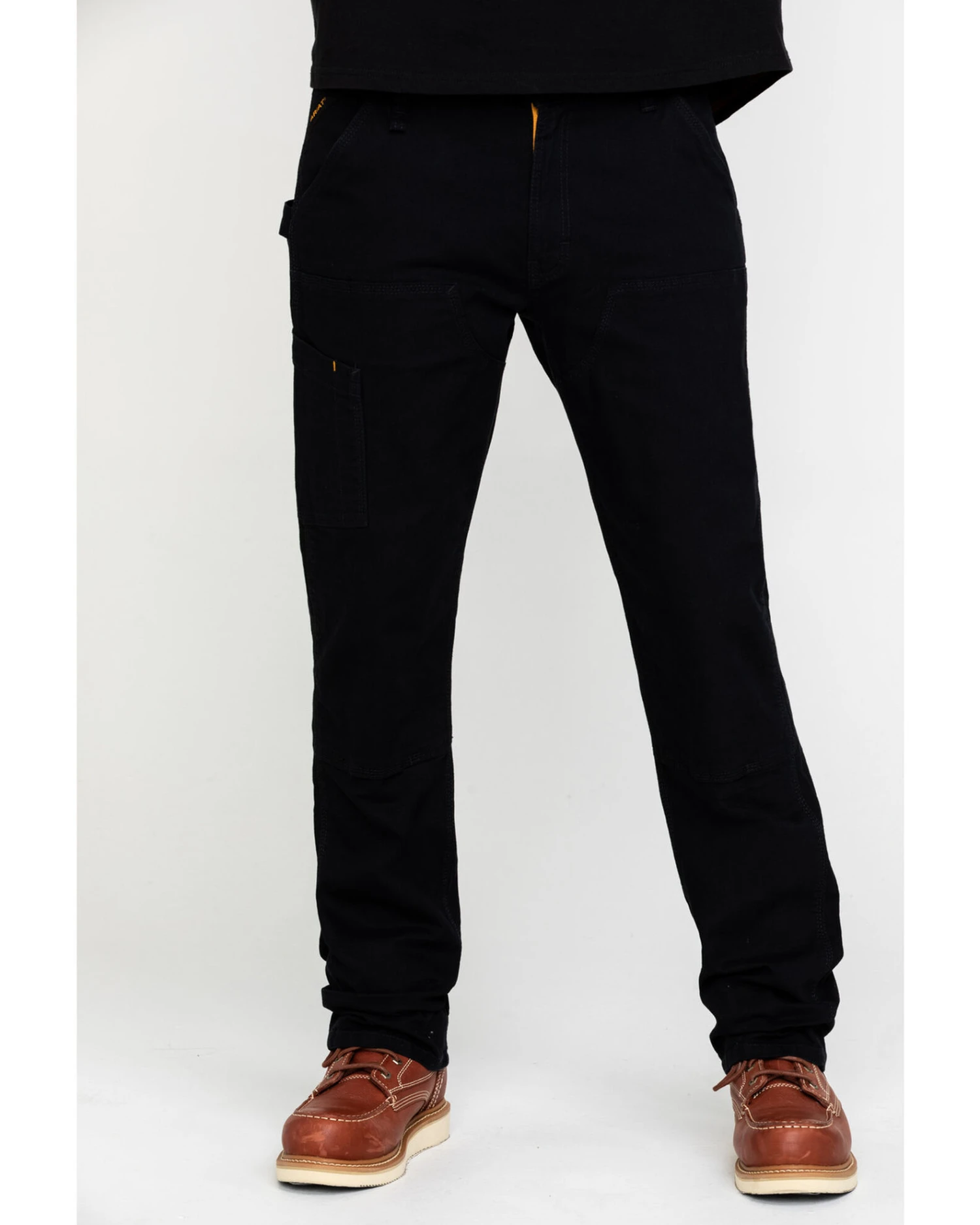 Ariat Men's Black Rebar M4 Made Tough Durastretch Double Front Straight Work Pants - Big 8 Ariat Men's Black Rebar M4 Made Tough Durastretch Double Front Straight Work Pants - Big - Image 6