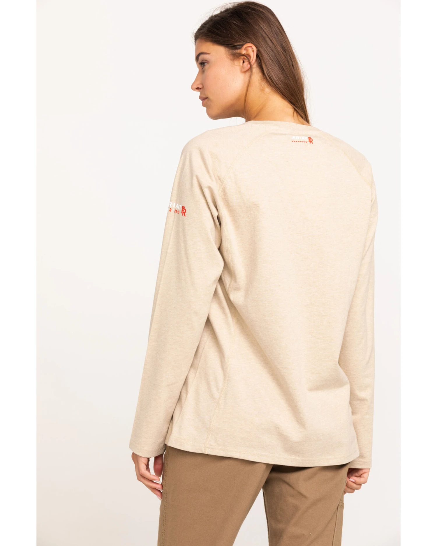 Ariat Women's FR Air Crew Long Sleeve Work Tee 7 Ariat Women's FR Air Crew Long Sleeve Work Tee - Image 5