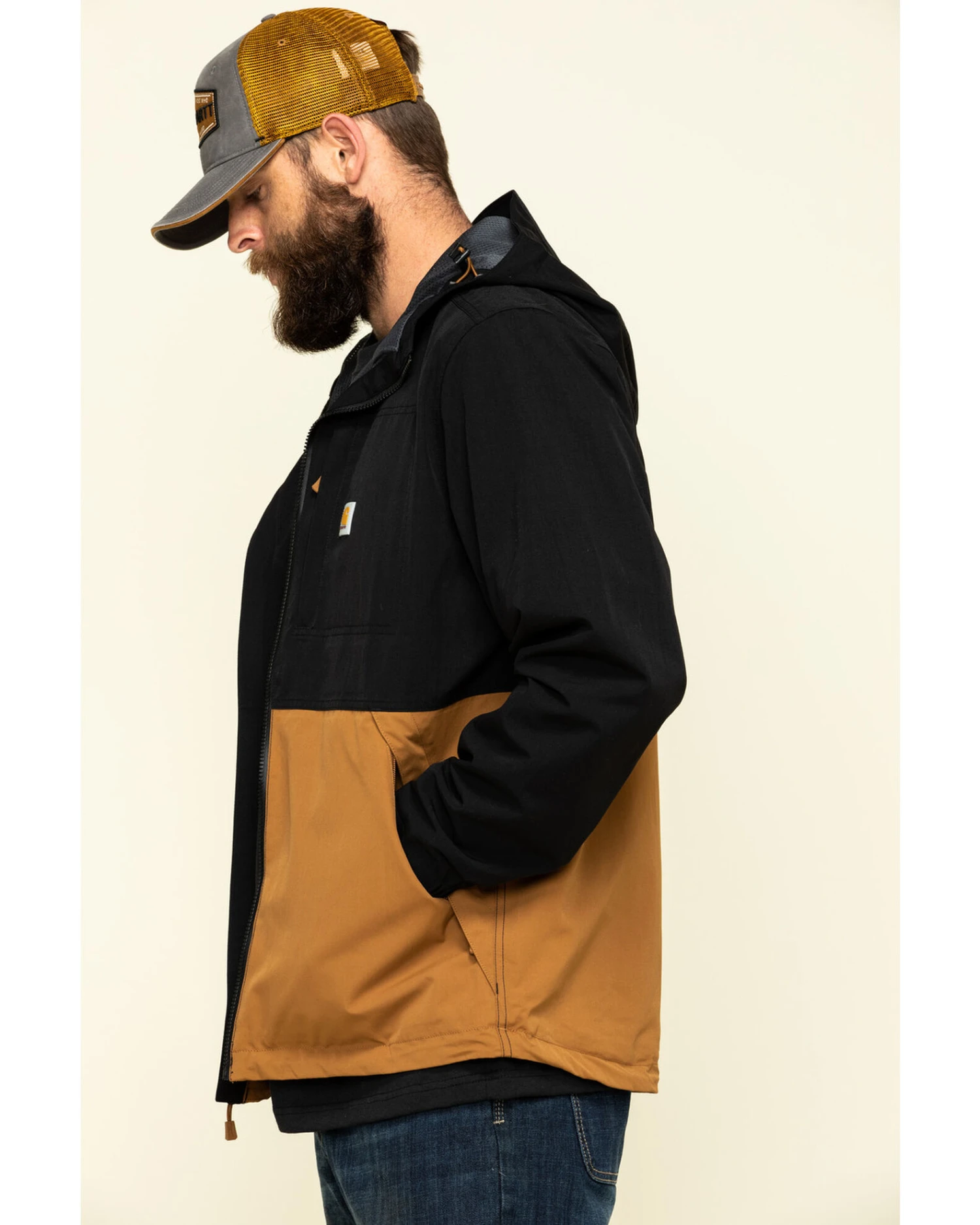 Carhartt Men's Storm Defender Midweight Hooded Work Jacket 4 Carhartt Men's Storm Defender Midweight Hooded Work Jacket - Image 2