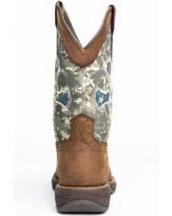 Brothers & Sons Men's Tychee Camo Flag Underlay Western Performance Boots - Broad Square Toe 10 Brothers & Sons Men's Tychee Camo Flag Underlay Western Performance Boots - Broad Square Toe -Western Cowboy Equipment Store 2000294854 340 P5