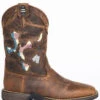 Brothers & Sons Men's Star Exports With Flag Western Performance Boots - Broad Square Toe 2 Brothers & Sons Men's Star Exports With Flag Western Performance Boots - Broad Square Toe -Western Cowboy Equipment Store 2000294855 200 P2