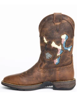 Brothers & Sons Men's Star Exports With Flag Western Performance Boots - Broad Square Toe 10 Brothers & Sons Men's Star Exports With Flag Western Performance Boots - Broad Square Toe -Western Cowboy Equipment Store 2000294855 200 P3