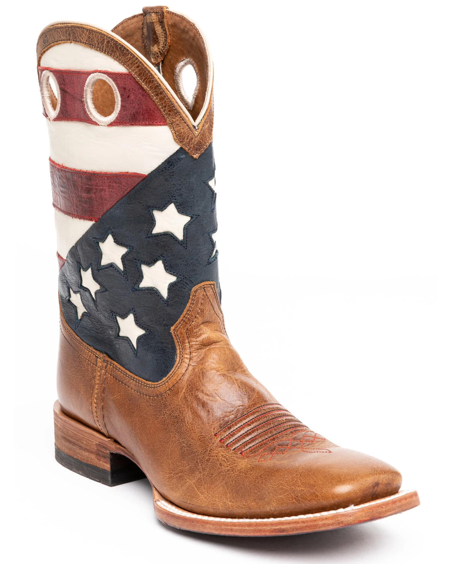 Cody James Men's Lexington Western Boots - Broad Square Toe 9 Cody James Men's Lexington Western Boots - Broad Square Toe - Image 7