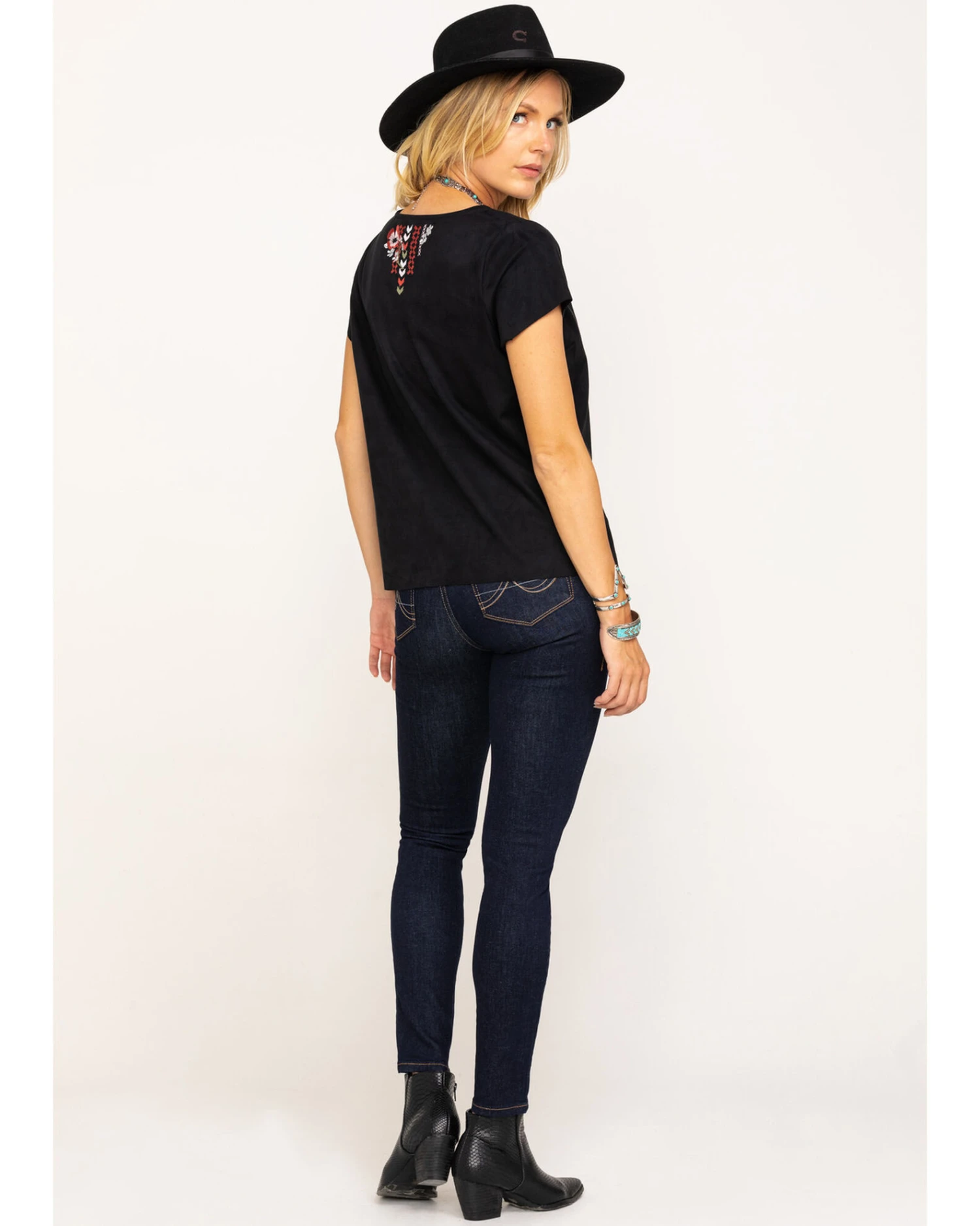 Ariat Women's Sidewinder Ultra Stretch Skinny Jeans 6 Ariat Women's Sidewinder Ultra Stretch Skinny Jeans - Image 4