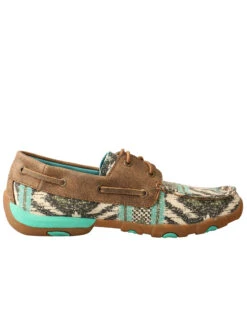 Twisted X Women's Canvas Boat Shoes - Moc Toe 13 Twisted X Women's Canvas Boat Shoes - Moc Toe -Western Cowboy Equipment Store 2000296285 900 P2