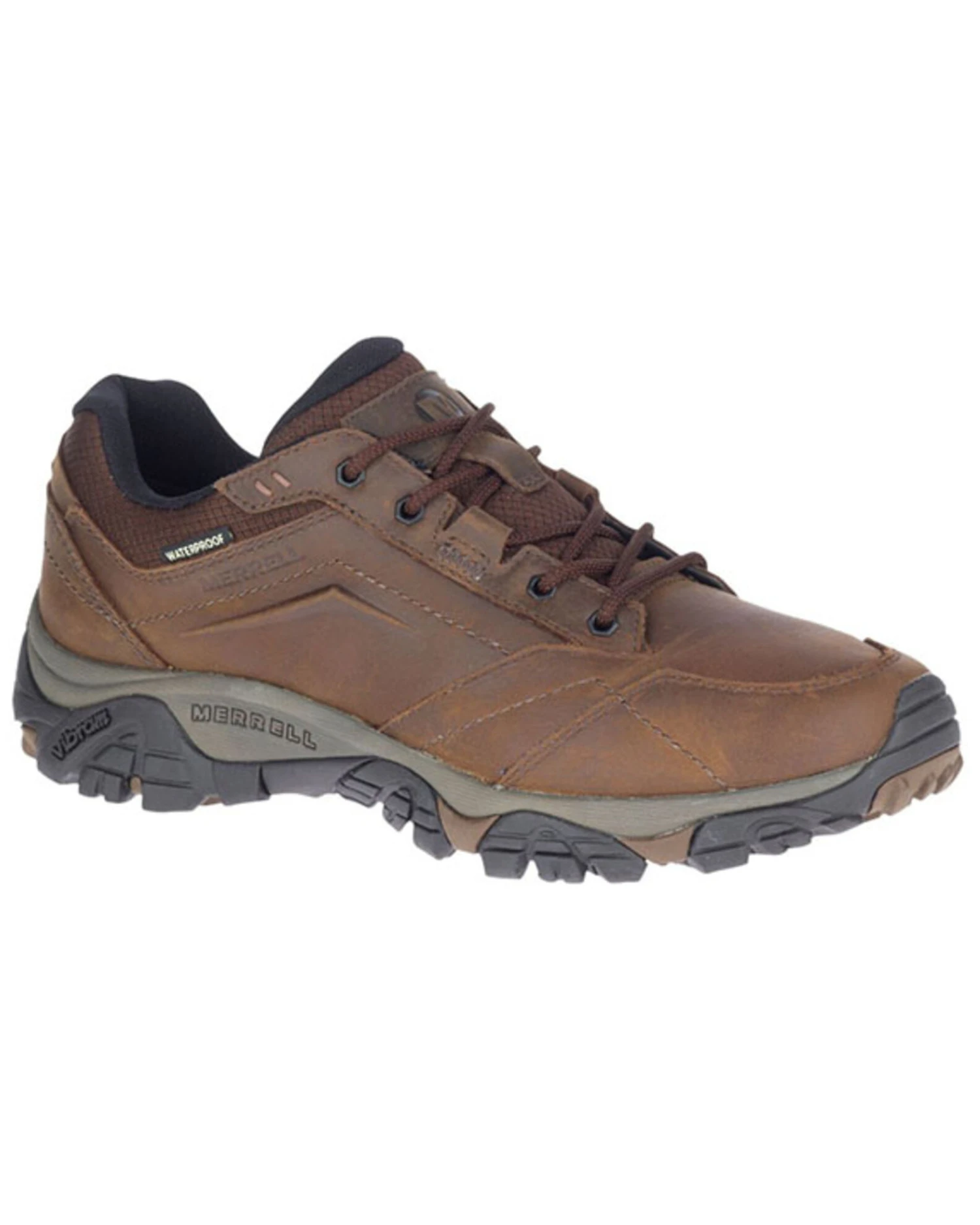 Merrell Men's Brown MOAB Adventure Waterproof Hiking Boots - Soft Toe 5 Merrell Men's Brown MOAB Adventure Waterproof Hiking Boots - Soft Toe - Image 3
