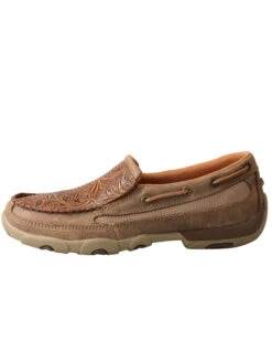 Twisted X Women's Tooled Slip-On Driving Moc Shoes - Moc Toe 10 Twisted X Women's Tooled Slip-On Driving Moc Shoes - Moc Toe -Western Cowboy Equipment Store 2000308267 200 P3
