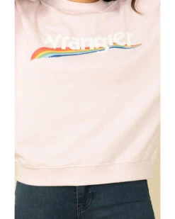 Wrangler Retro Women's Lilac High Rib Pullover 11 Wrangler Retro Women's Lilac High Rib Pullover -Western Cowboy Equipment Store 2000308273 530 P5