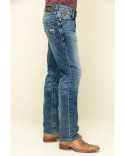 Ariat Men's M4 Dakota Low Stretch Stackable Slim Straight Jeans 13 Ariat Men's M4 Dakota Low Stretch Stackable Slim Straight Jeans -Western Cowboy Equipment Store 2000312788 400 P3