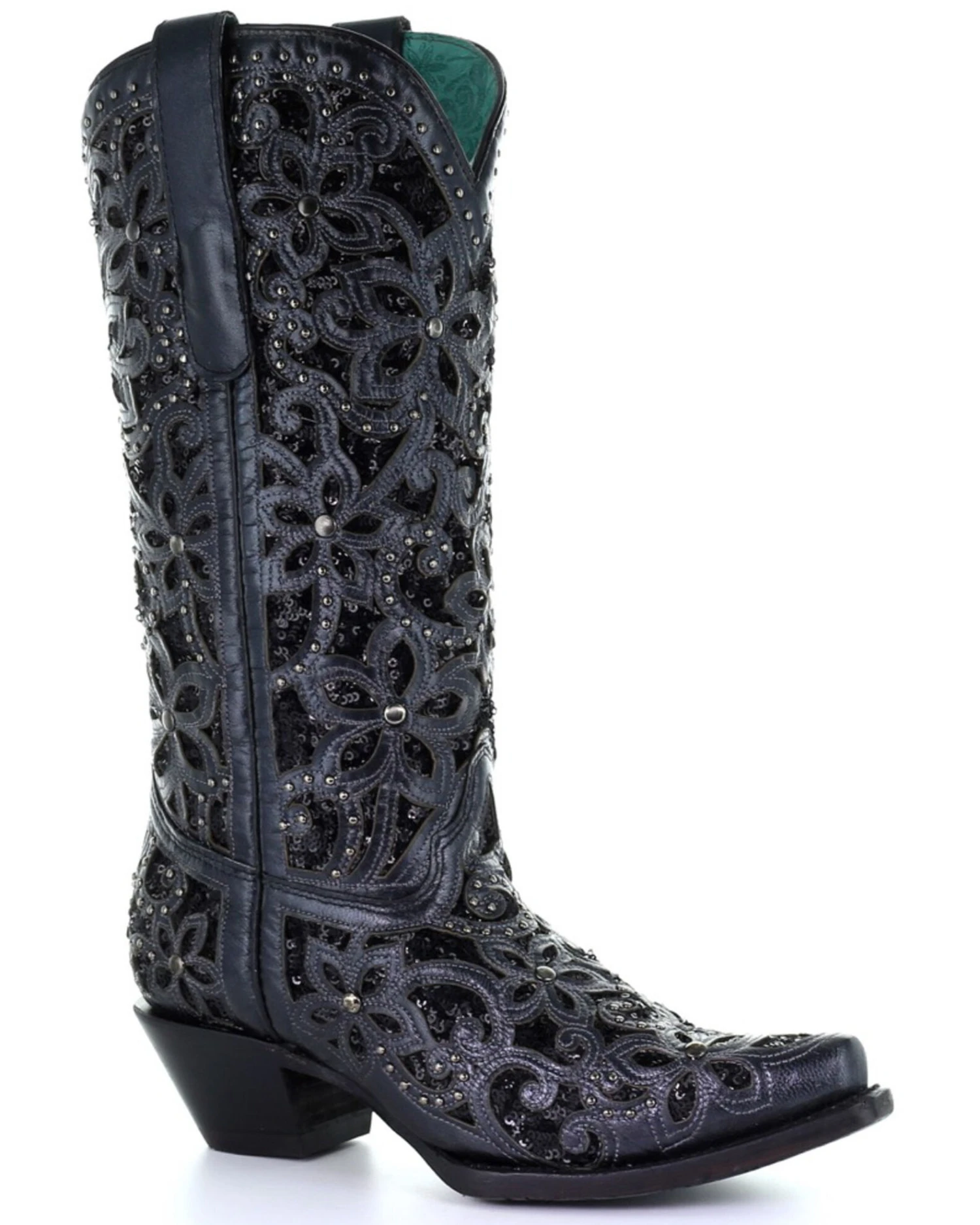 Corral Women's Inlay Embroidery Western Boots - Snip Toe 5 Corral Women's Inlay Embroidery Western Boots - Snip Toe - Image 3