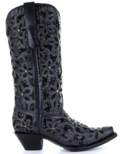 Corral Women's Inlay Embroidery Western Boots - Snip Toe 11 Corral Women's Inlay Embroidery Western Boots - Snip Toe -Western Cowboy Equipment Store 2000315365 001 P2