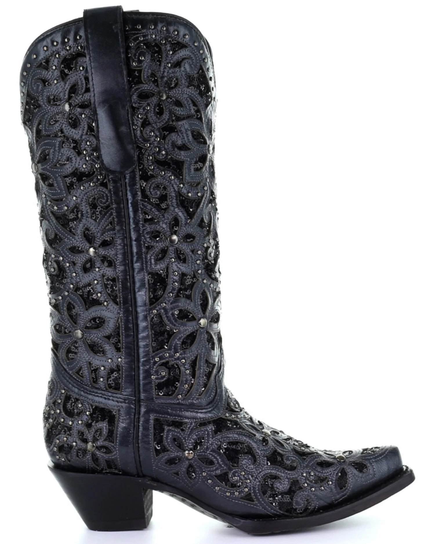 Corral Women's Inlay Embroidery Western Boots - Snip Toe 7 Corral Women's Inlay Embroidery Western Boots - Snip Toe - Image 5