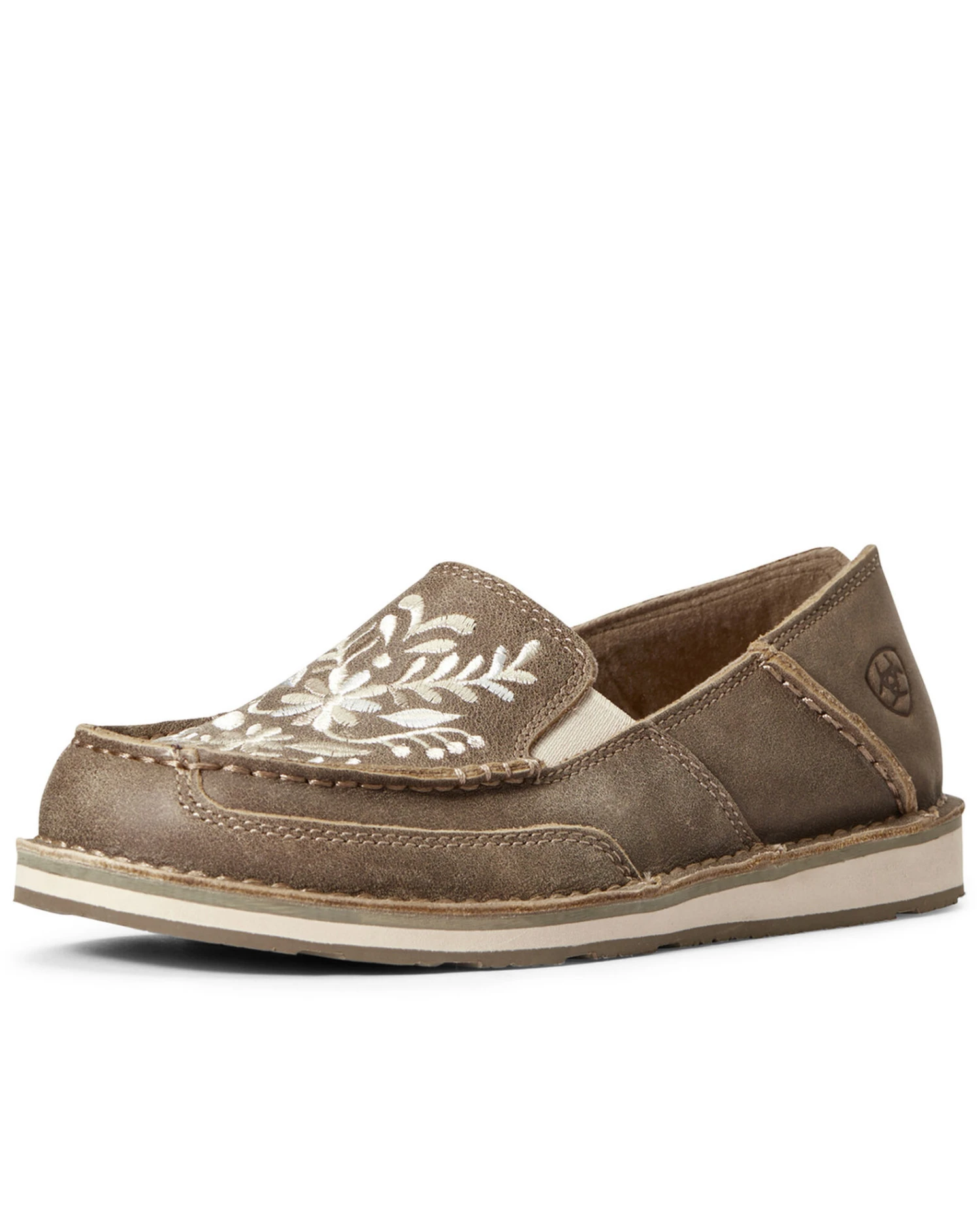 Ariat Women's Floral Cruiser Shoes - Moc Toe 4 Ariat Women's Floral Cruiser Shoes - Moc Toe - Image 2