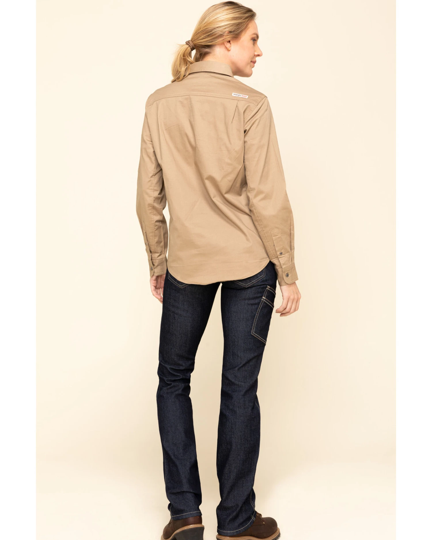 Ariat Women's Rebar Mid Rise Durastretch Raven Rinse Work Straight Jeanss 5 Ariat Women's Rebar Mid Rise Durastretch Raven Rinse Work Straight Jeanss - Image 3