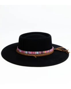 Shyanne Women's Black Mirandita Wool Felt Western Hat 7 Shyanne Women's Black Mirandita Wool Felt Western Hat -Western Cowboy Equipment Store 2000325066 001 P2