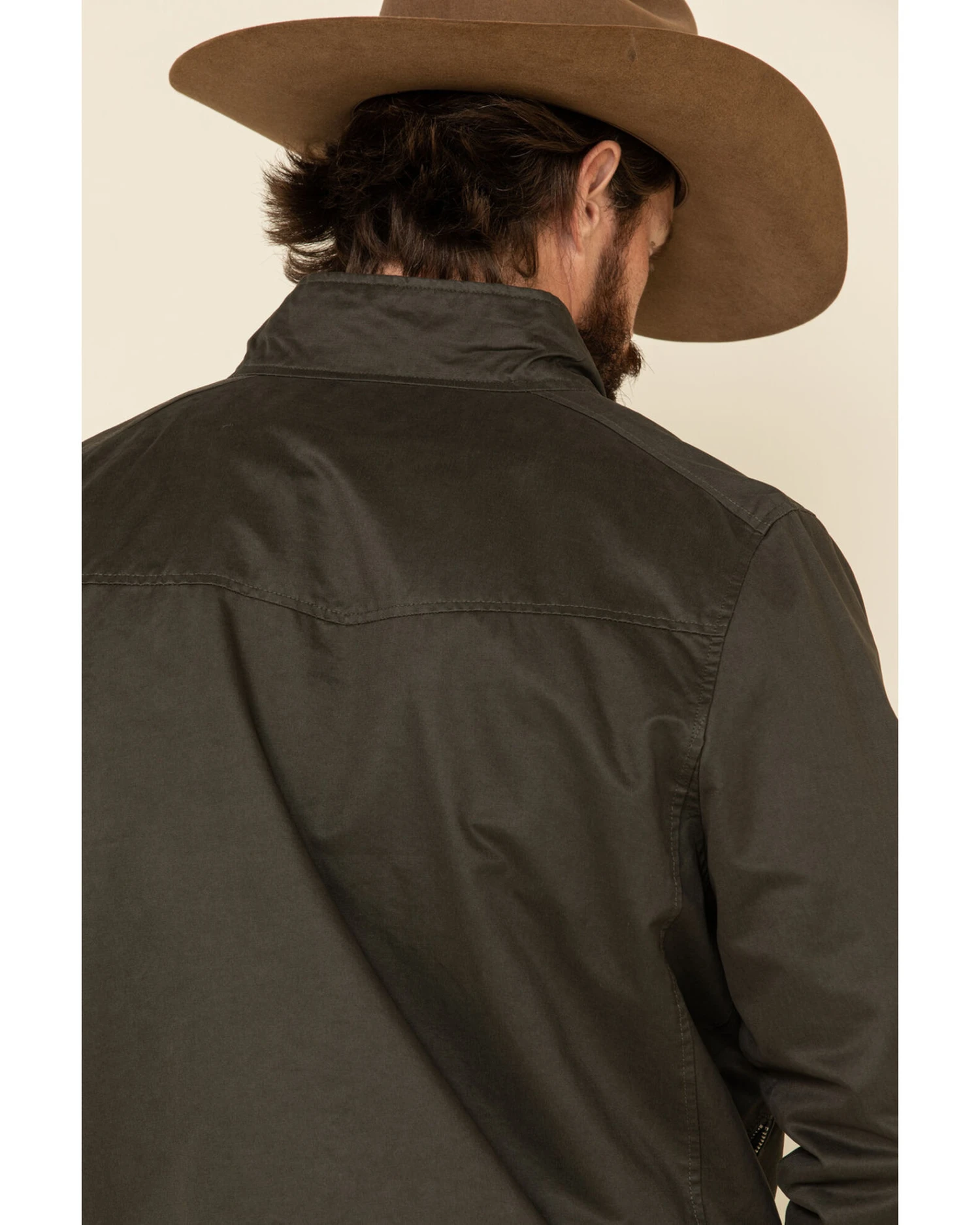 Powder River Outfitters Men's Cotton Zip Front Jacket 7 Powder River Outfitters Men's Cotton Zip Front Jacket - Image 5