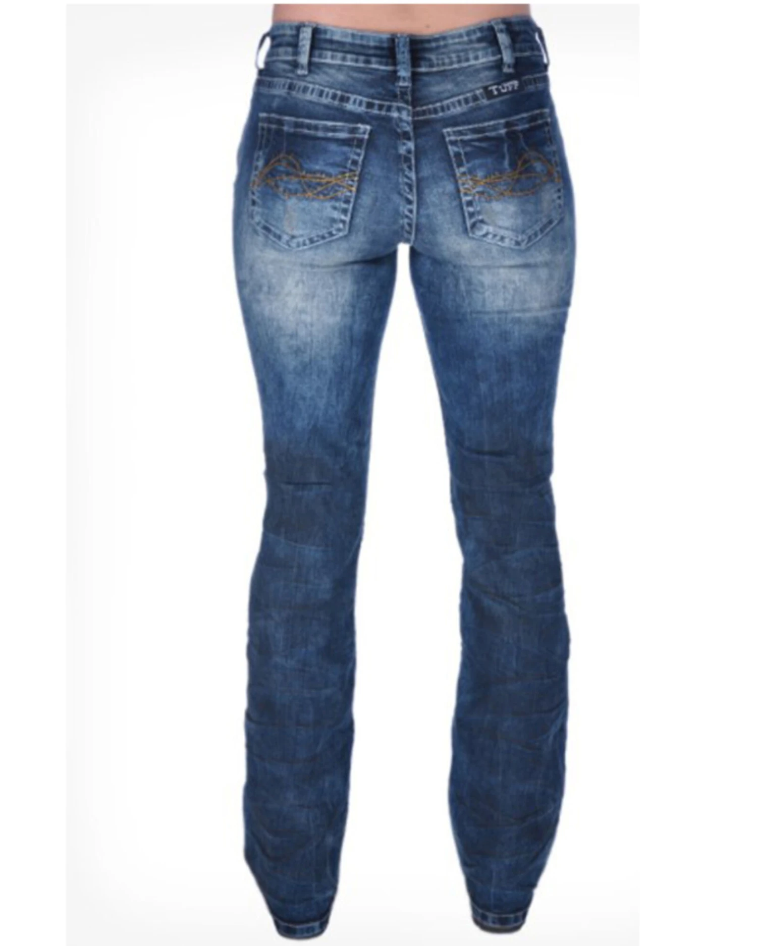 Cowgirl Tuff Women's Down N' Dirty Bootcut Jeans 4 Cowgirl Tuff Women's Down N' Dirty Bootcut Jeans - Image 2