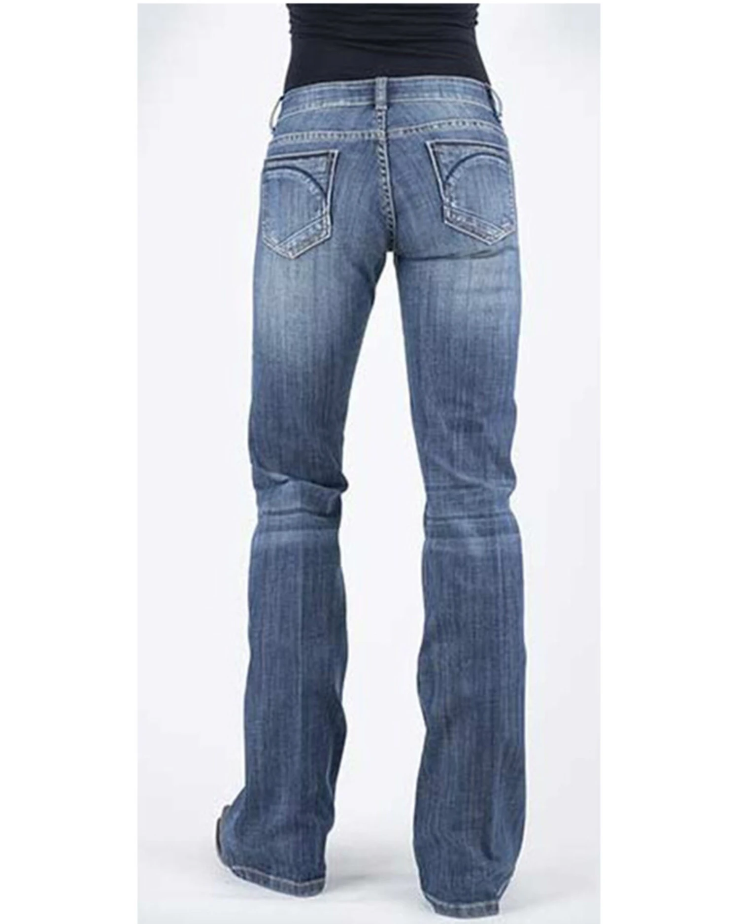 Stetson Women's Medium 816 Classic Bootcut Jeans 4 Stetson Women's Medium 816 Classic Bootcut Jeans - Image 2